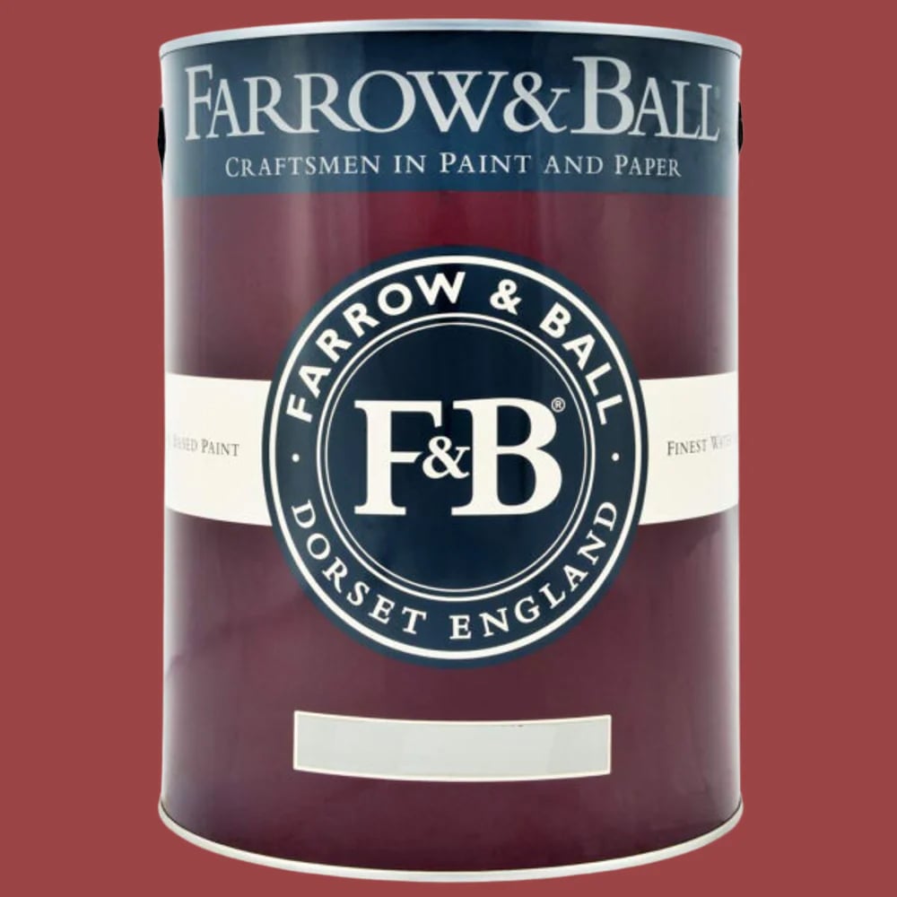 Farrow & Ball Estate Walls and Ceilings Incarnadine Matt Emulsion Paint 5L Image 2