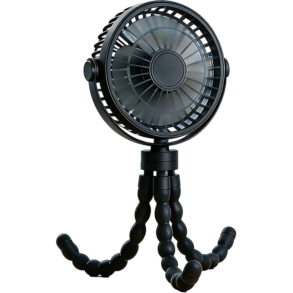 Icycool Flexible Leg Rechargeable Fan | Homebase
