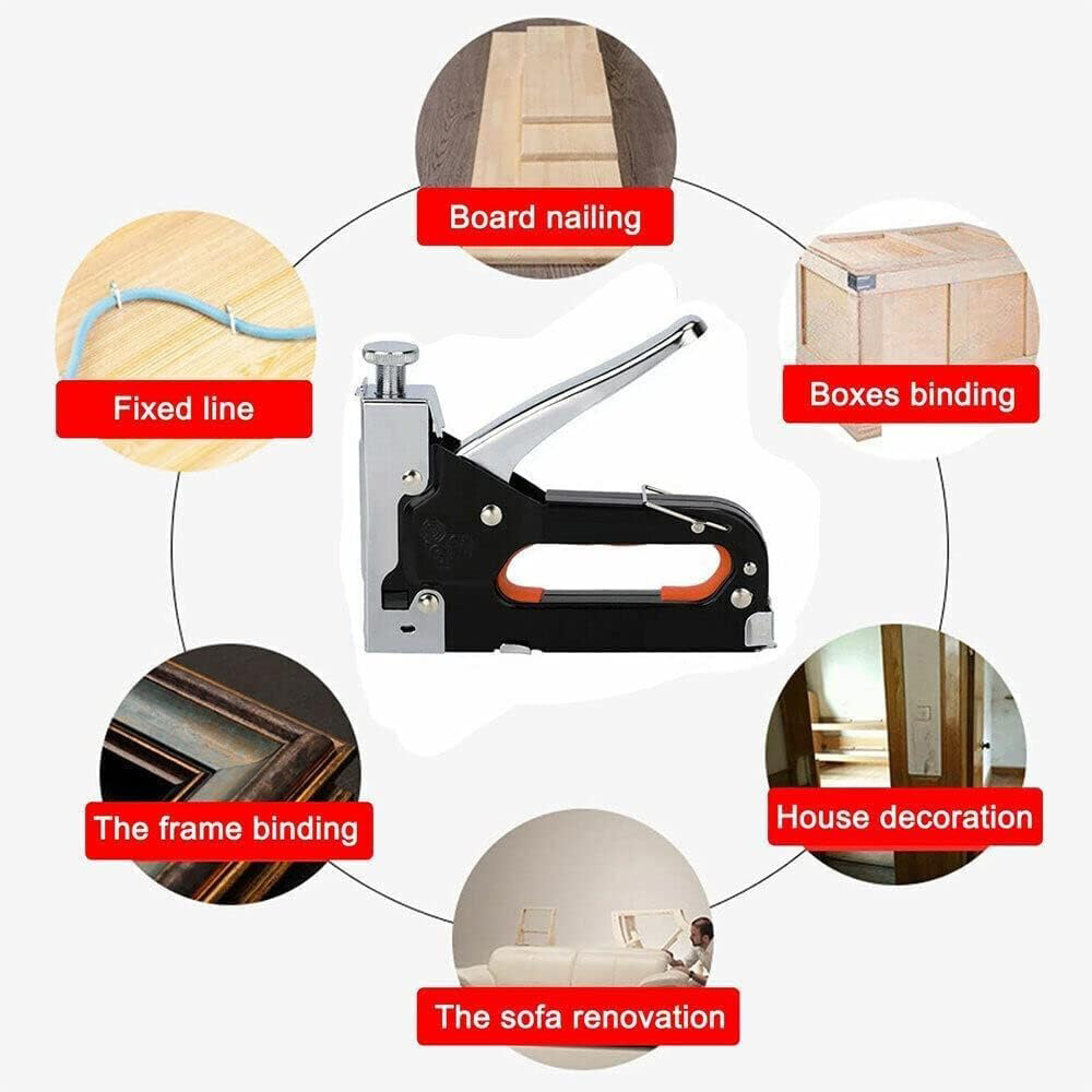 ATEK Heavy-Duty DIY Staple Gun with 1000 Staples Image 4