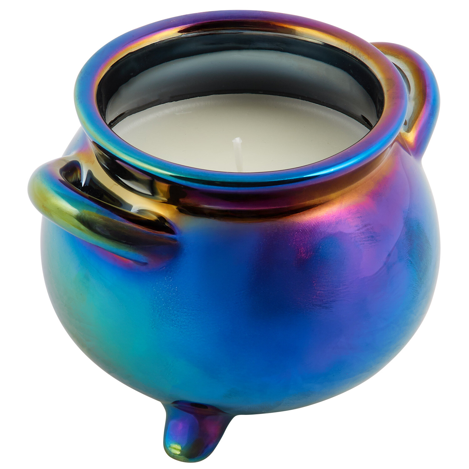 Cauldron Candle Blue Image 4