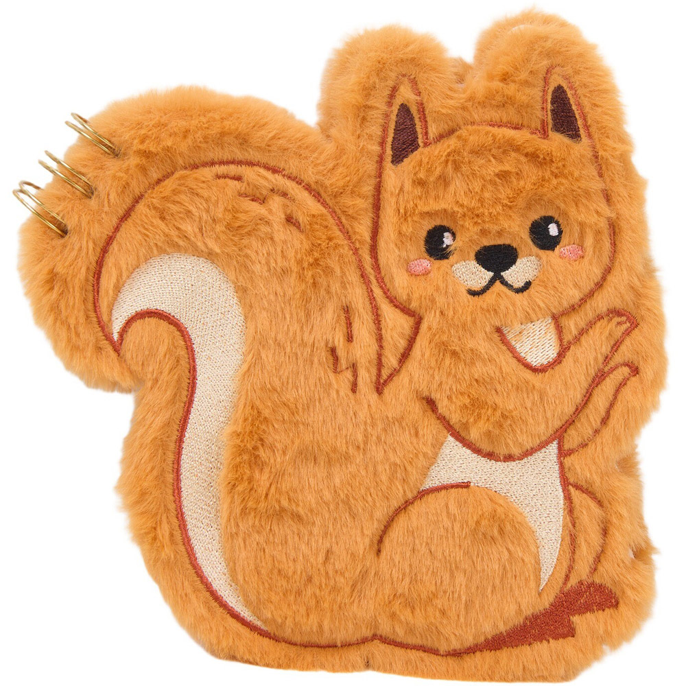 Woodland Characters Fluffy Notebook Image 4