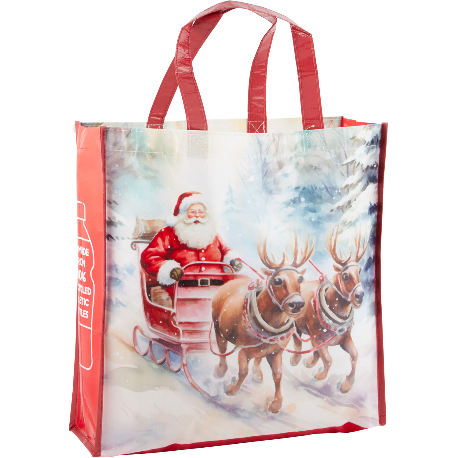Traditional Santa Shopper Bag Image 4