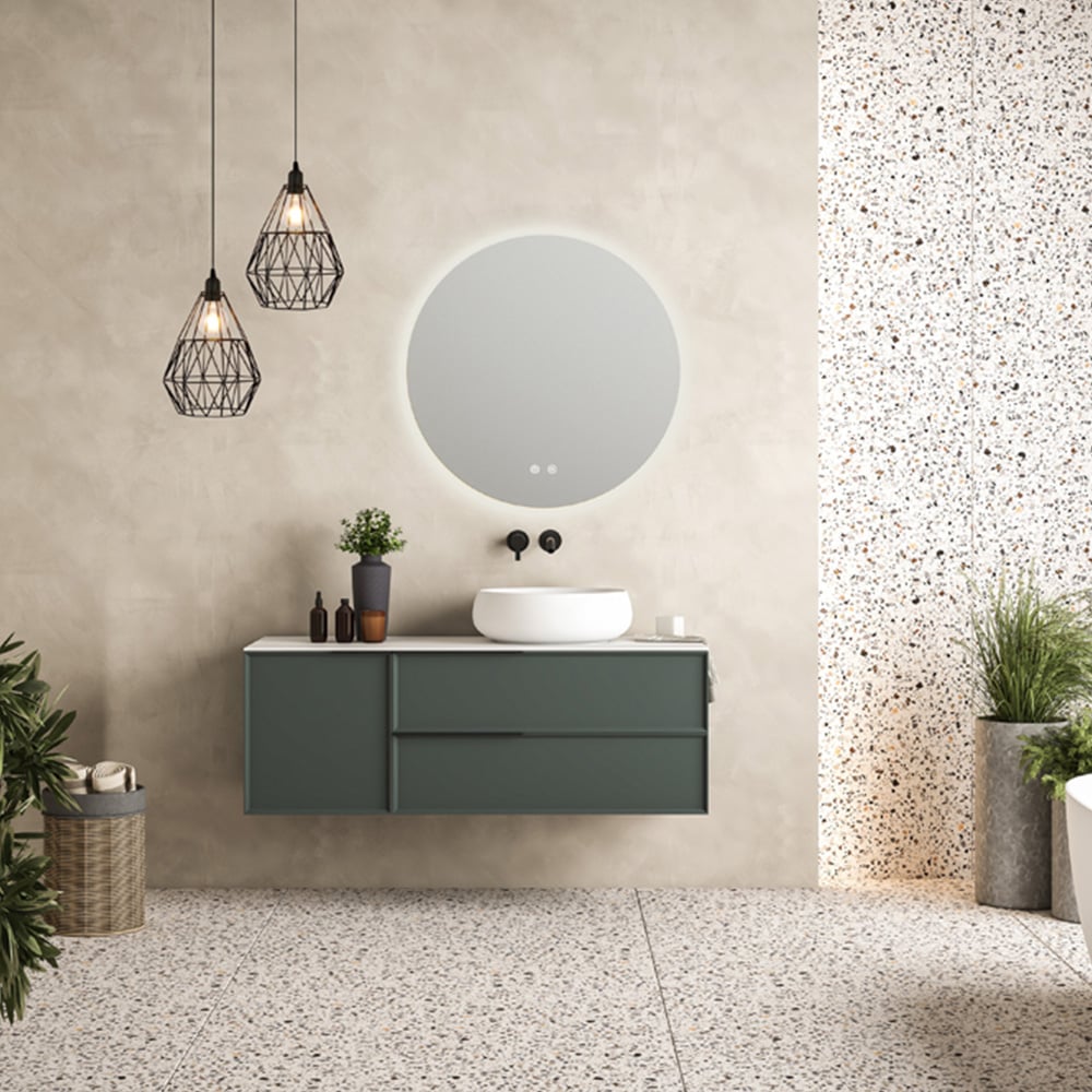 Sorrelis Riven Tunable LED Frameless Mirror 80cm Image 2