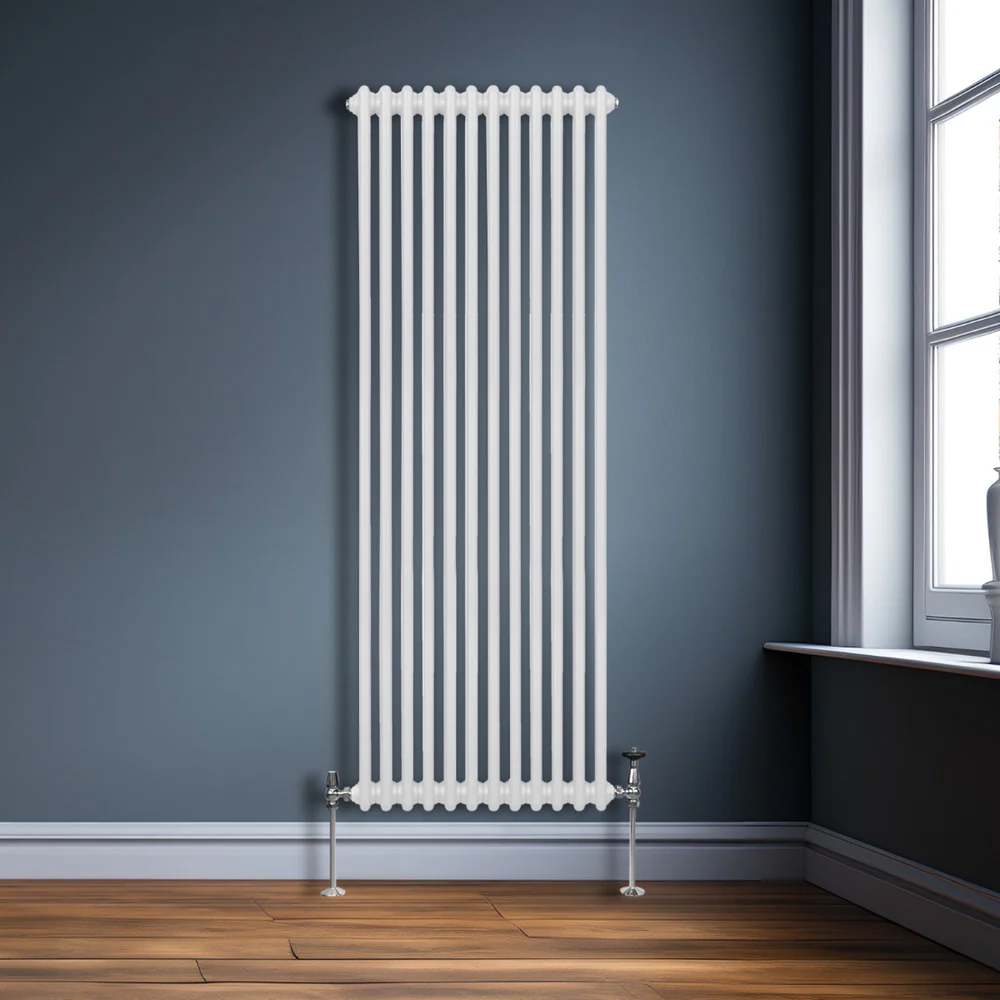 Monster Shop 6360 BTU White Traditional 2 Column Radiator 1800 x 562mm Image 2