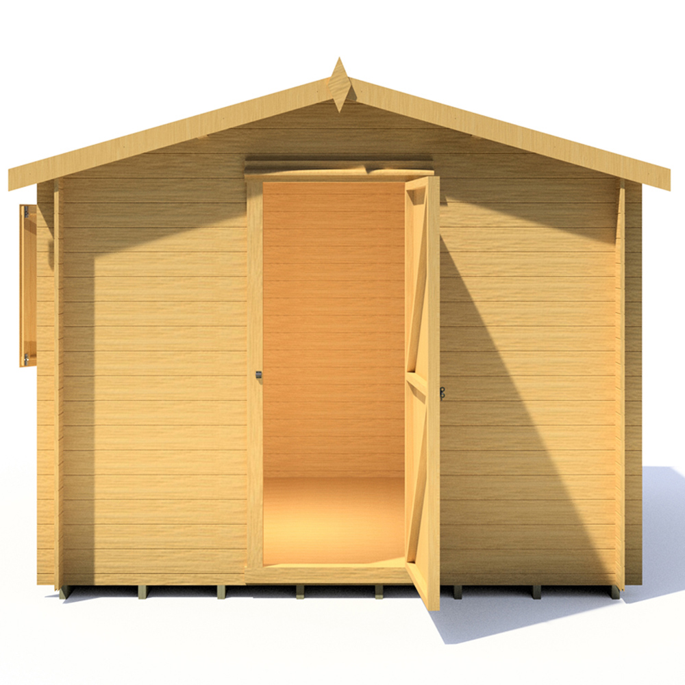 Shire Camelot 9 x 9ft Wooden Log Cabin Image 5