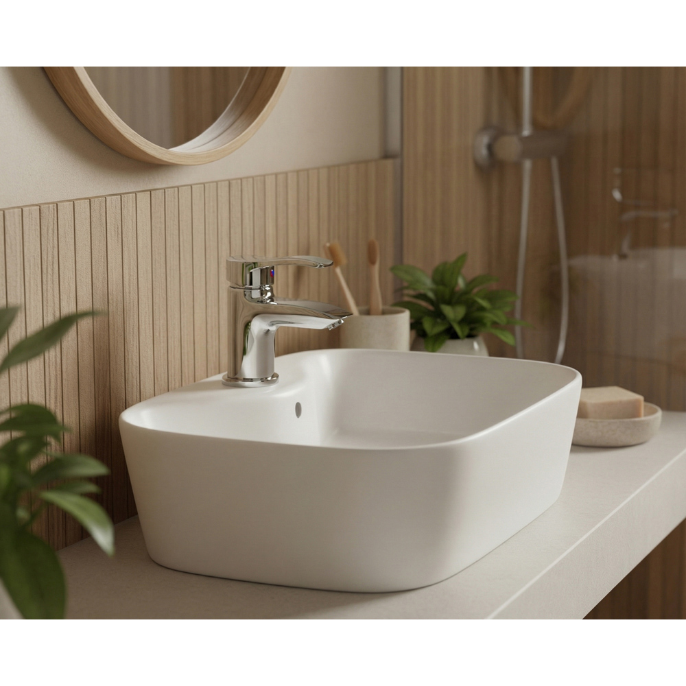 Bristan Capri Chrome Eco Basin Mixer with Pop-up Waste Image 3