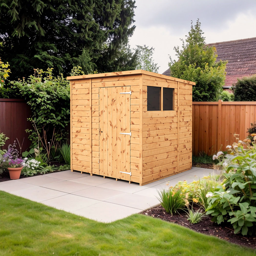 Empire Sheds 6 x 6ft Tongue and Groove Pent Garden Shed Image 2