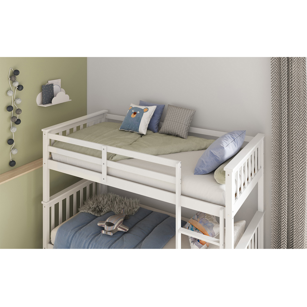 Flair Koop White Detachable Bunk Bed Image 2