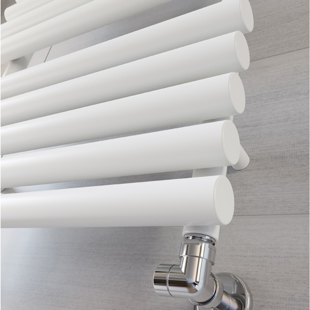 Terma Rolo Towel 1592BTU White Heated Towel Rail 755 x 520mm Image 6