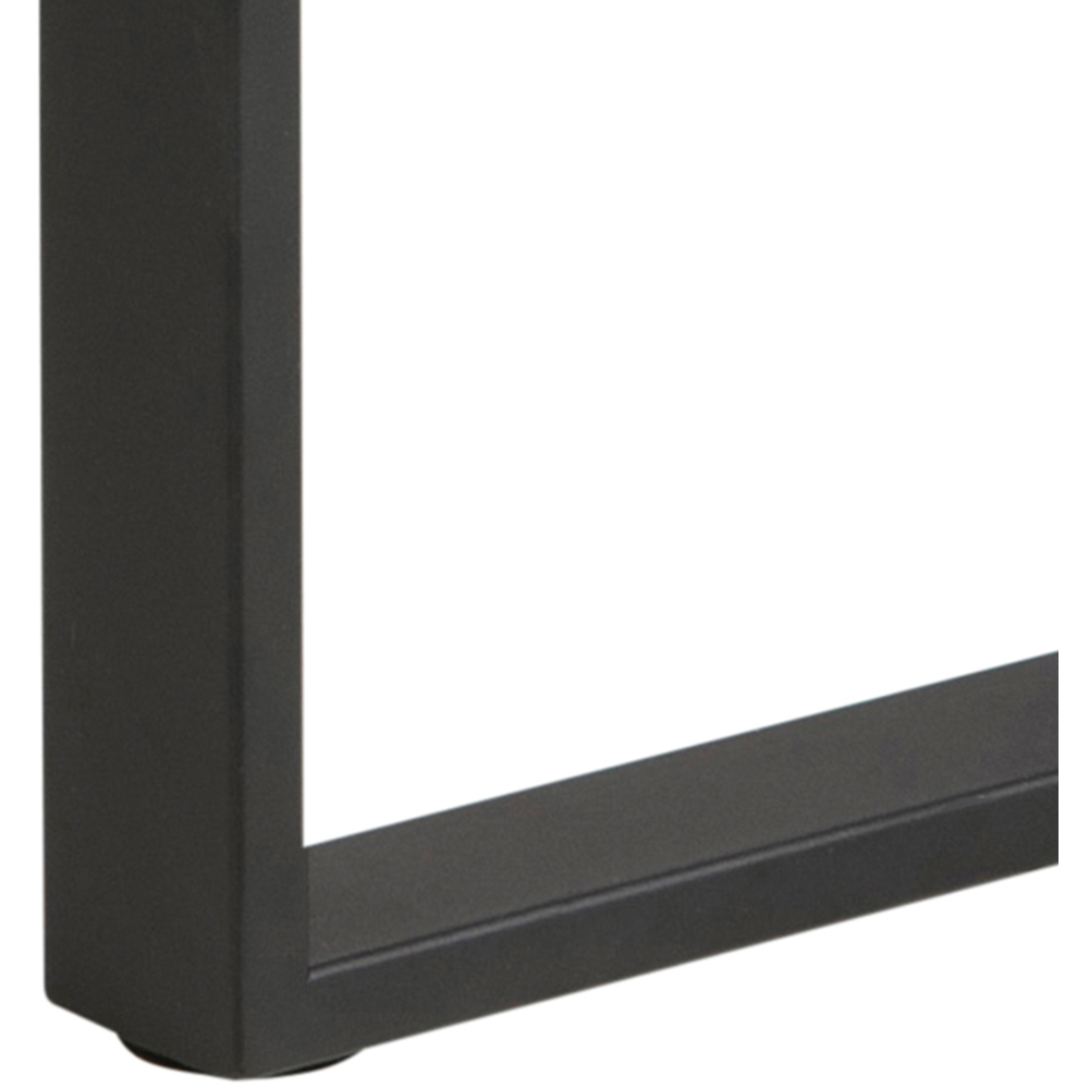 Florence Katrine Smoked Glass Top Coffee Table Set of 2 Image 8