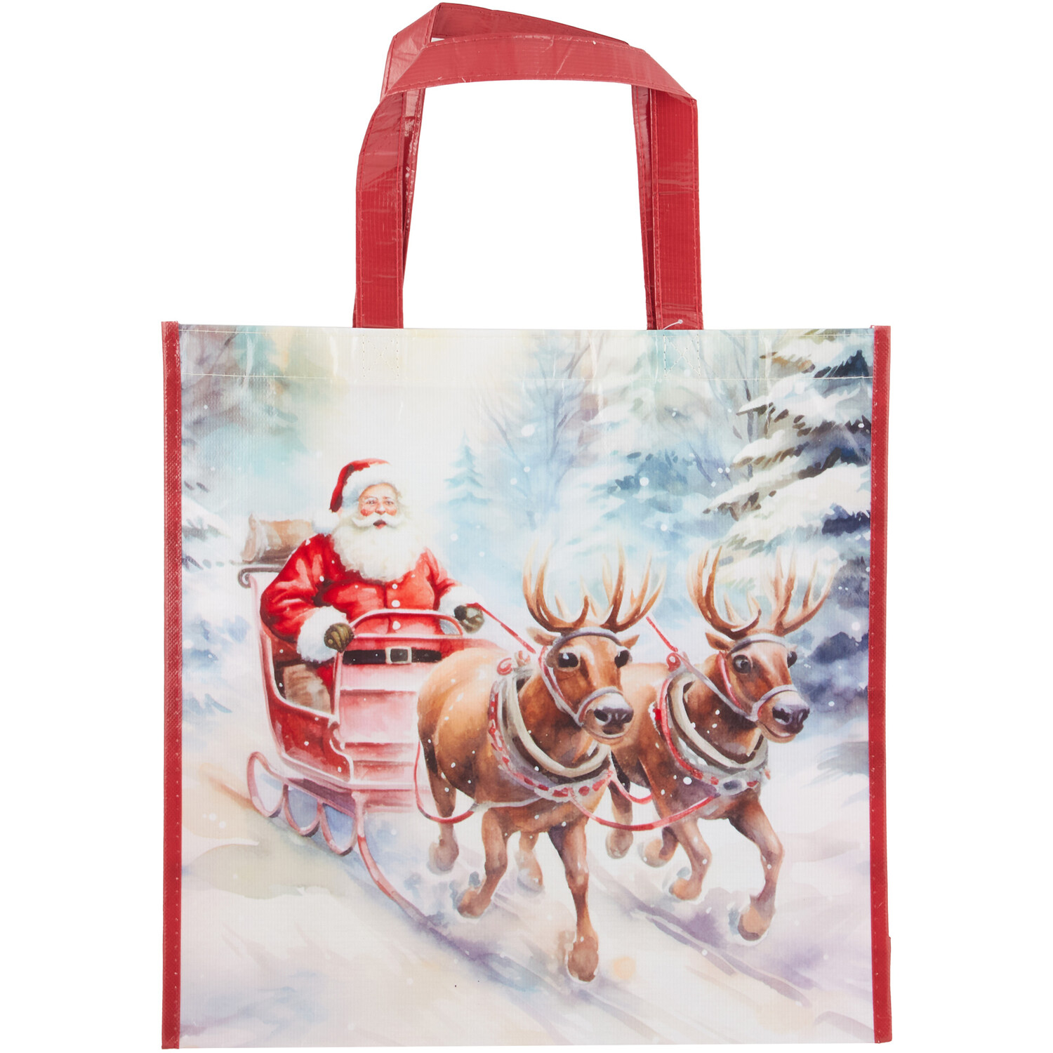 Traditional Santa Shopper Bag Image 2