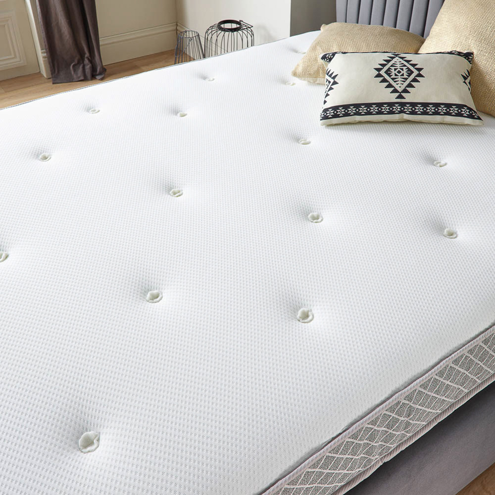 Aspire Crystal Pocket+ Small Single Comfort 1000 Pocket Dual Sided Tufted Mattress Image 5