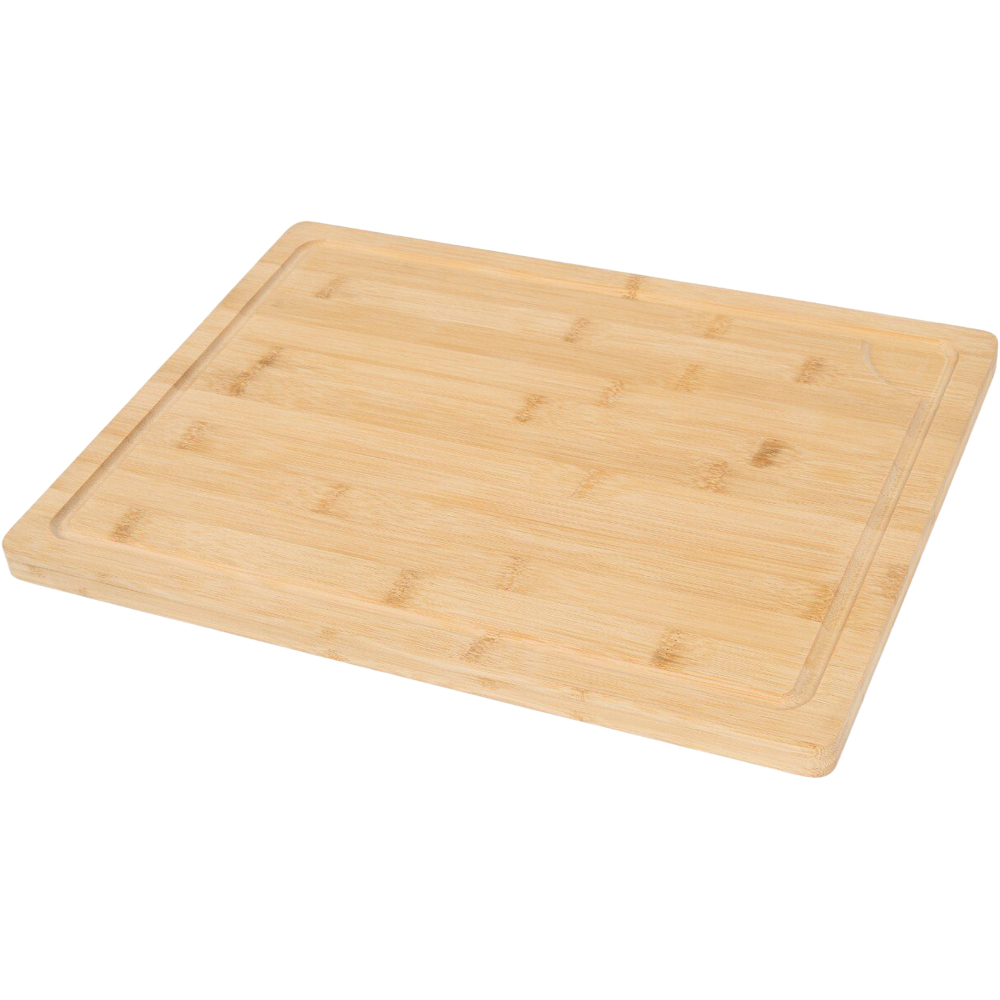 Rectangle Bamboo Meat Board Natural Image 2