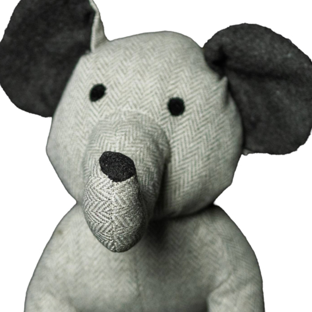 Dortech Eddie the Elephant Weighted Animal Doorstop Image 2