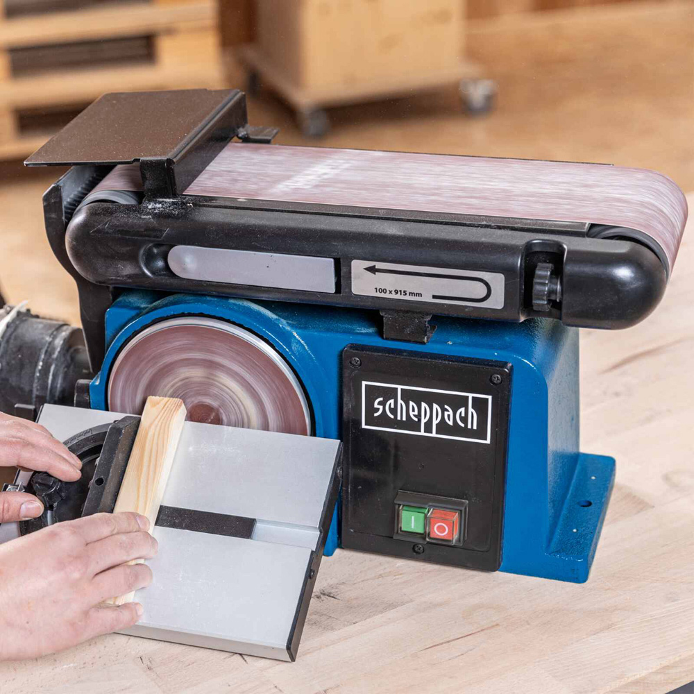 Scheppach BTS800 Belt and Disc Sander 370W Image 2