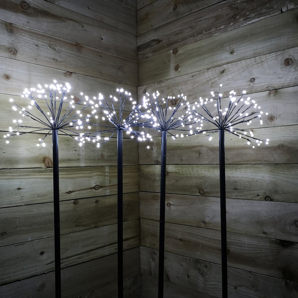 Samuel Alexander Sputnik Sparkler Cool White LED Path Light 100cm 4 Pack Image 3