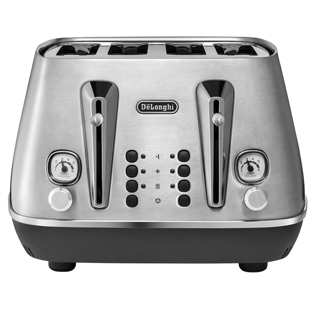 De'Longhi Distinta X DLPK15 Stainless Steel 1.7L Kettle and 4 Slice Toaster Set Image 2