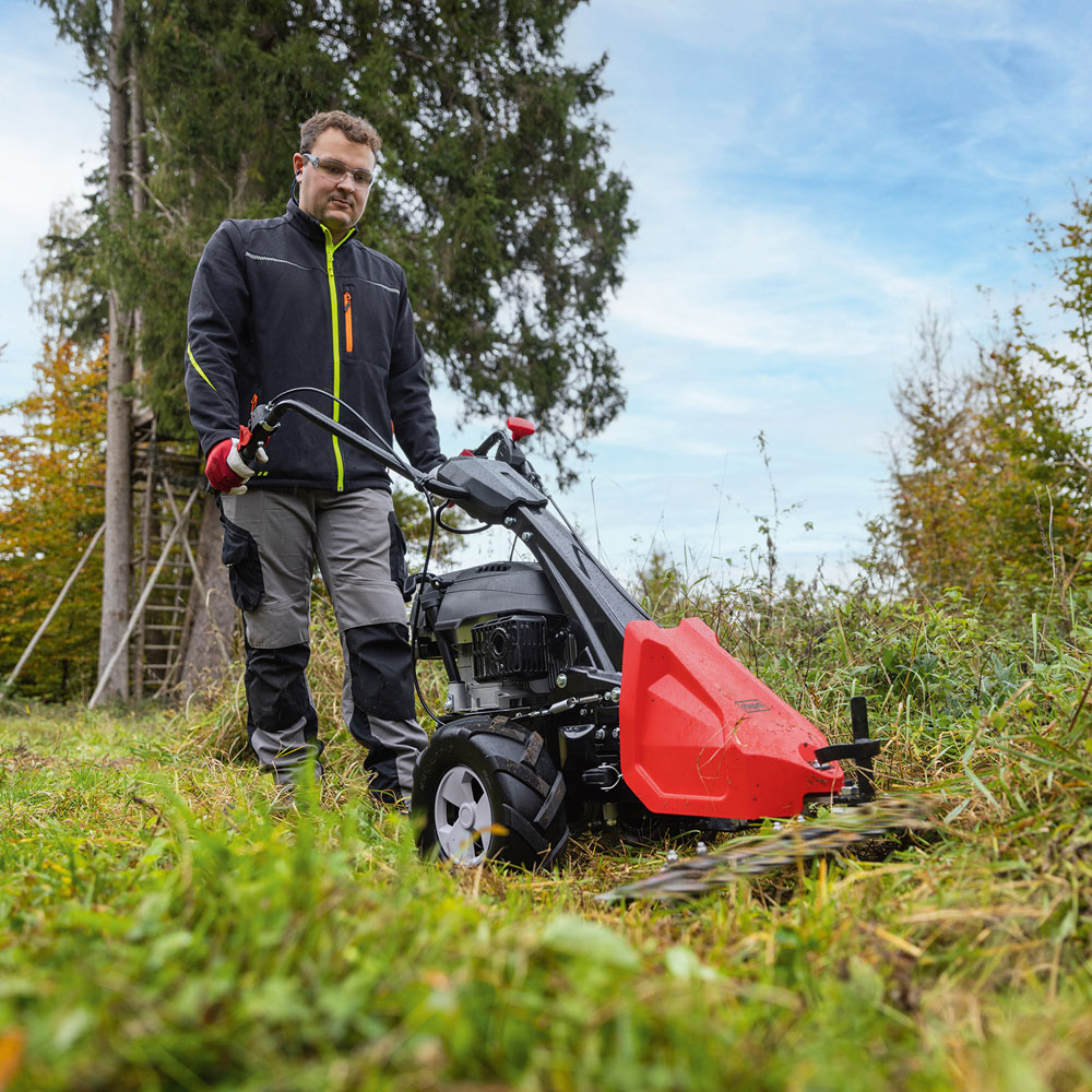 Scheppach BMS196-88 5.7HP Petrol Sickle Bar Mower Image 2