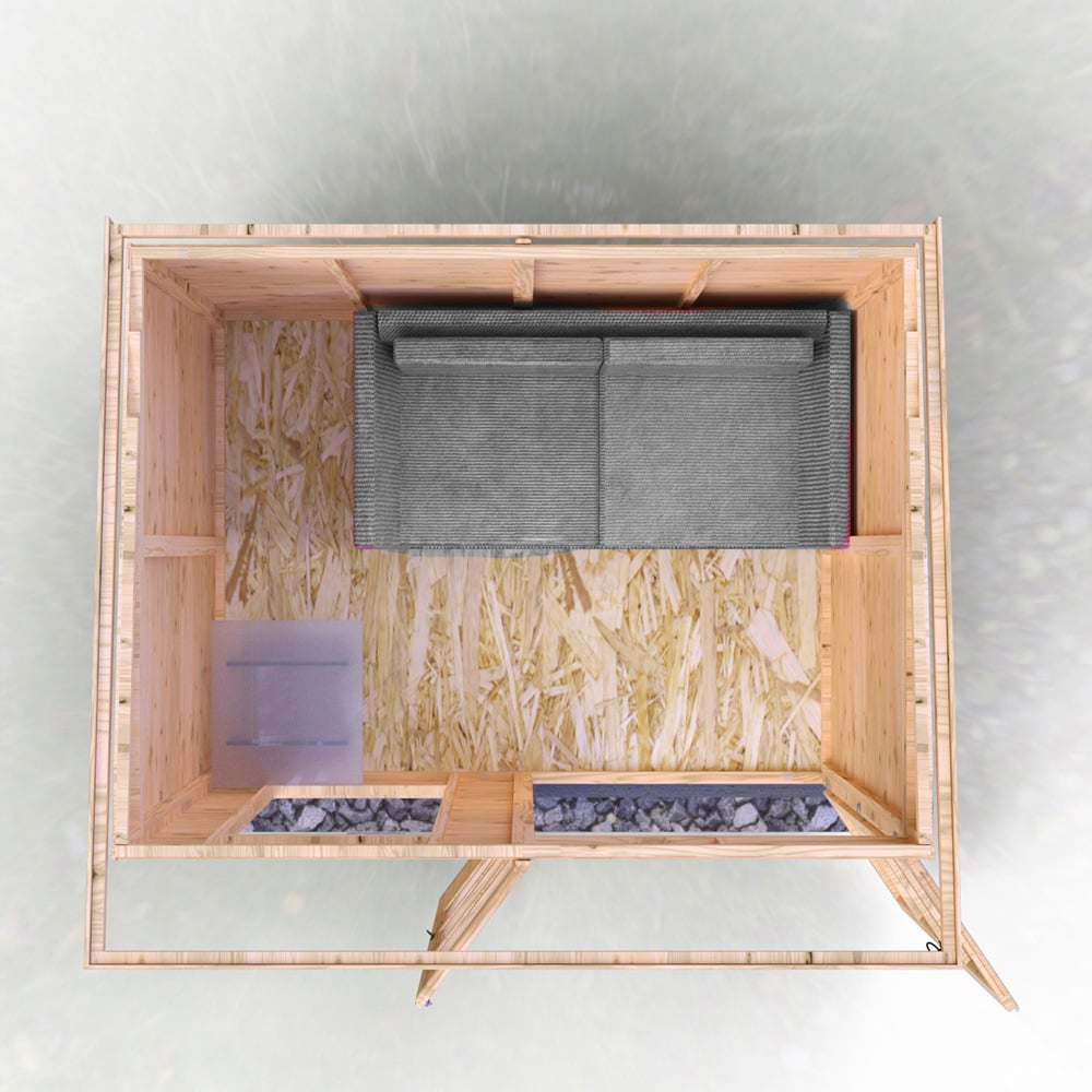 Shire GB Dahlia 8 x 6ft Summerhouse Image 5