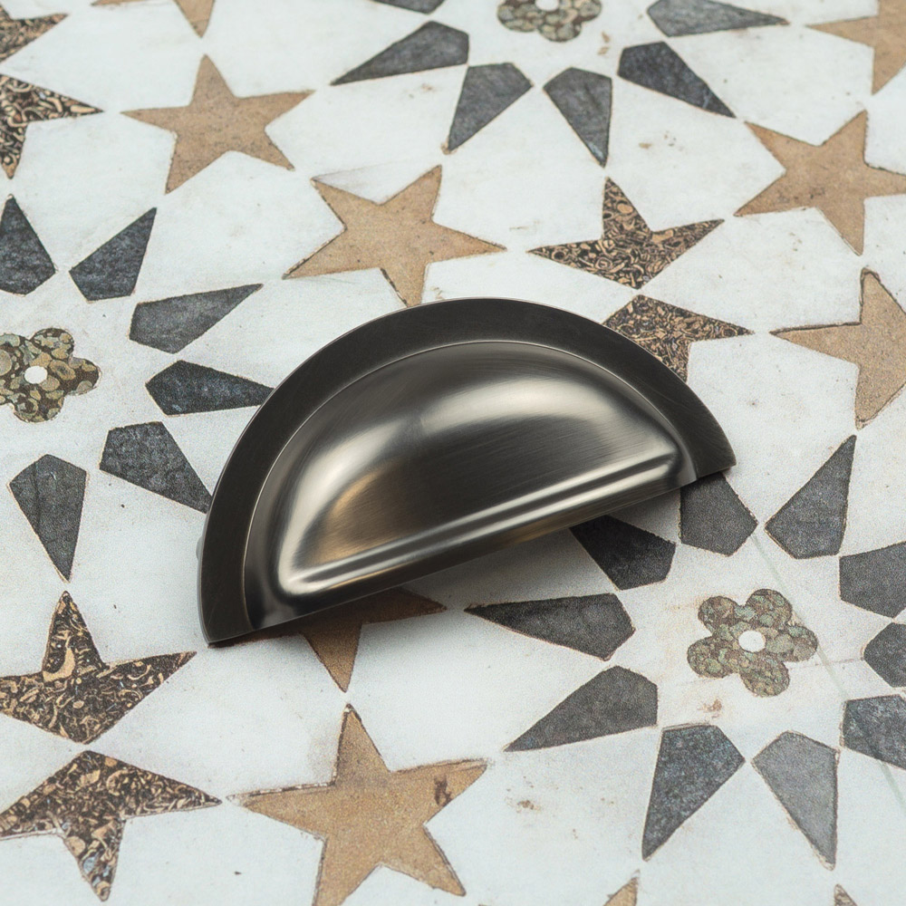 Handle & Home Gunmetal Cup Handle 76mm Image 2