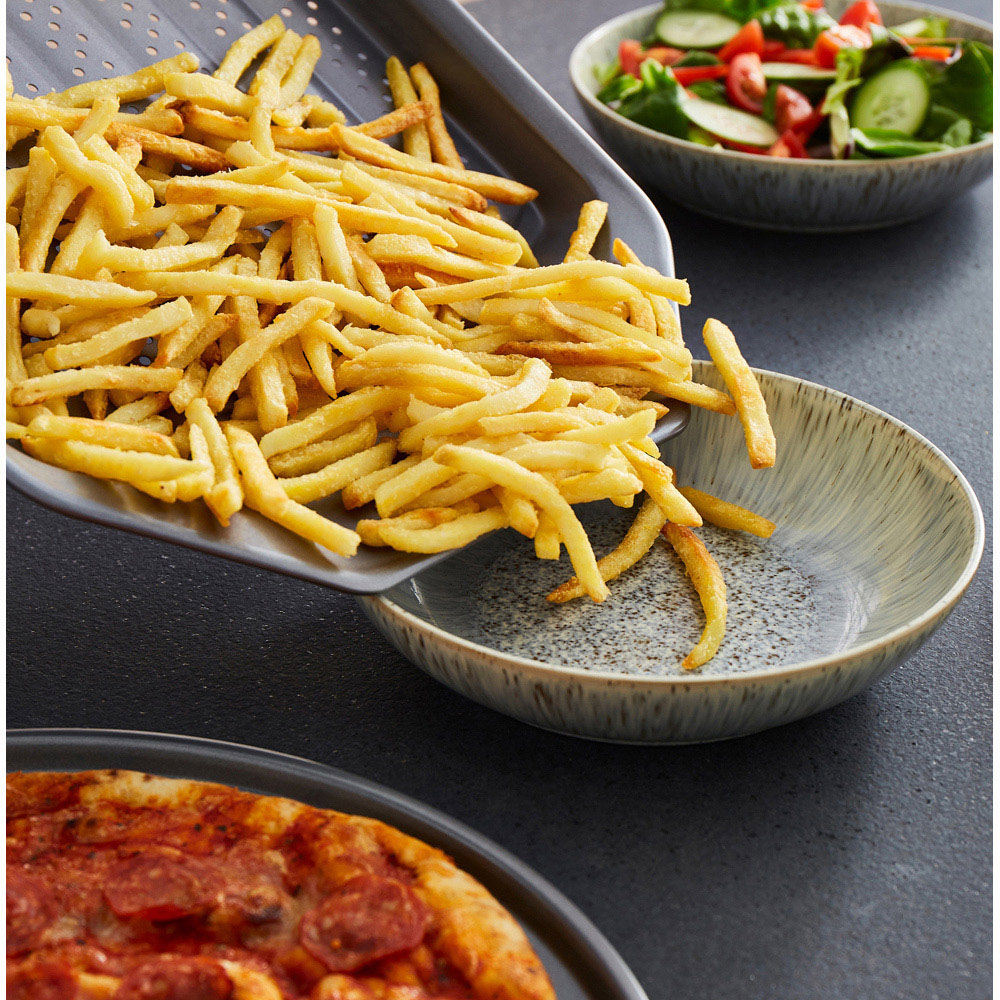 Morphy Richards Pizza Pan and Crisper Tray Set Image 6