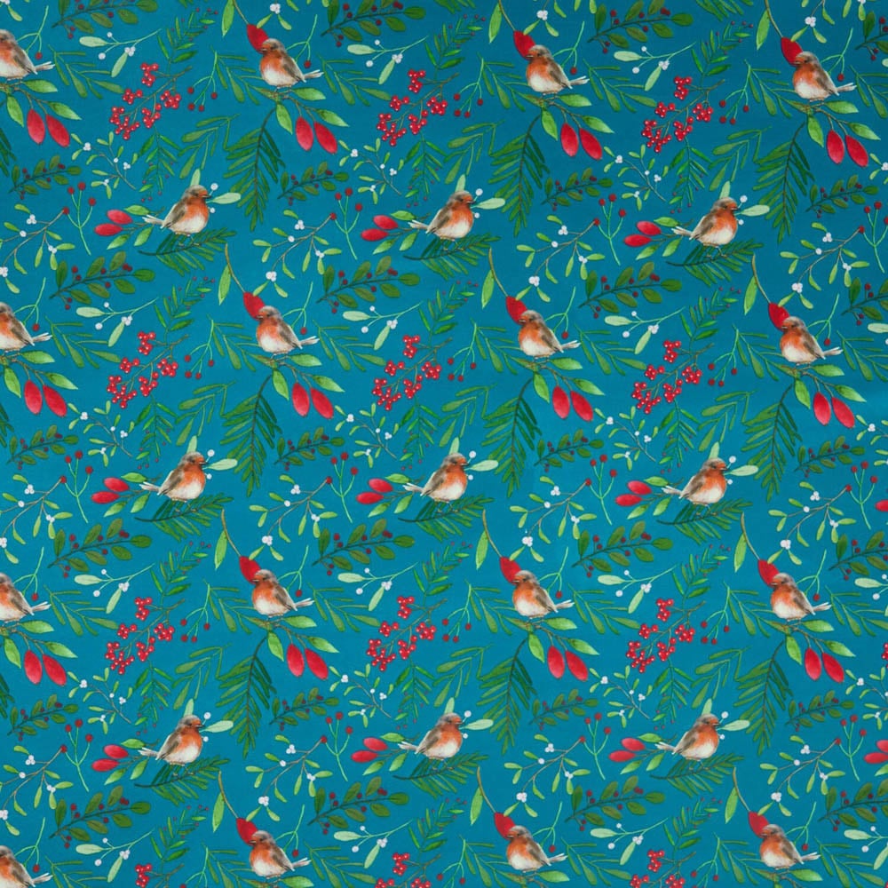 Traditional Robin Gift Wrap Image 4