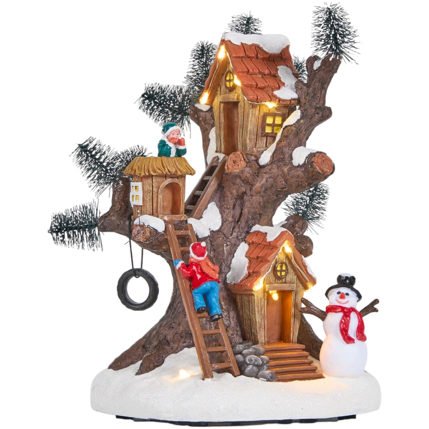 Festive Tree House Scene Image 5