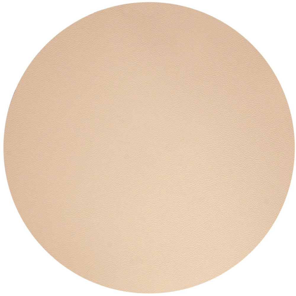 Set of 2 Round Placemats - Black Image 3