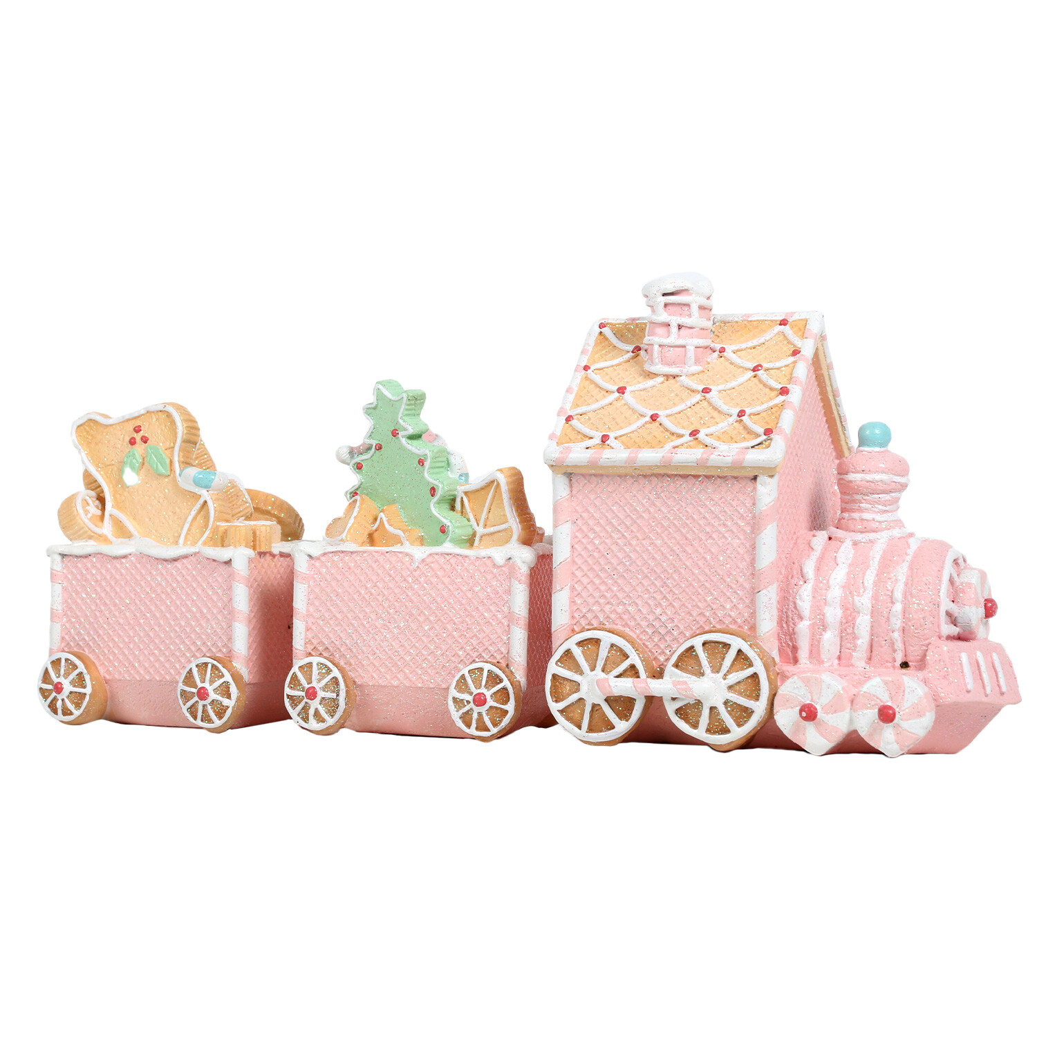 Pink Gingerbread Train - Pink Image 5