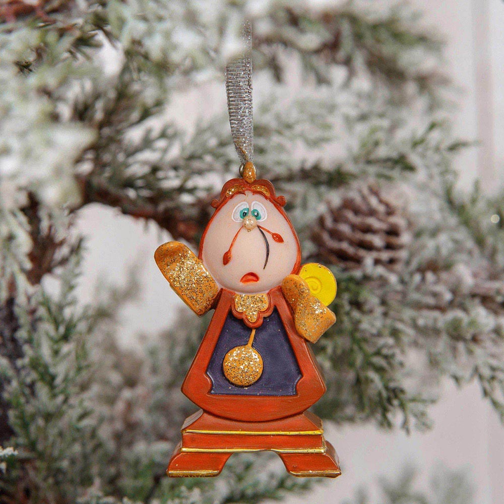Disney Beauty and The Beast Resin Hanging Decoration 4 Pack Image 8