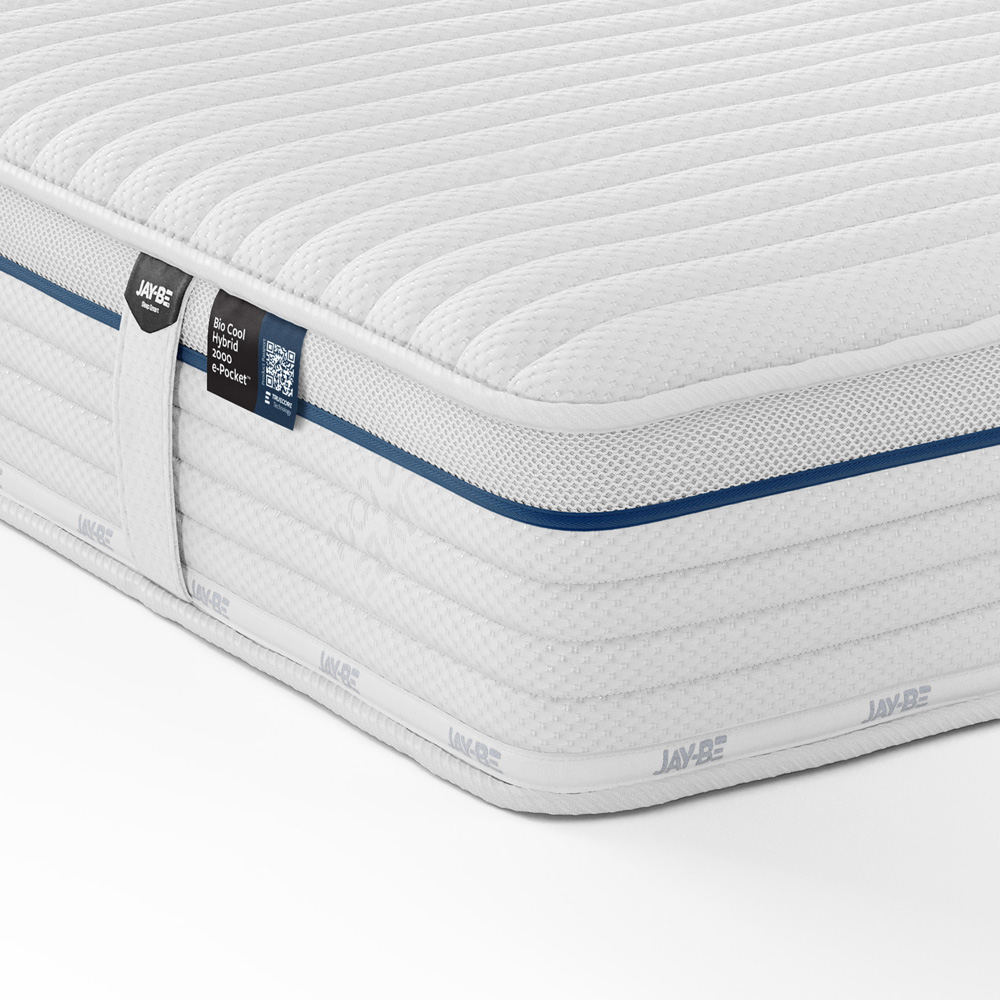 Jay-Be Bio Cool King Size Hybrid 2000 e-Pocket Eco-Friendly Mattress Image 3