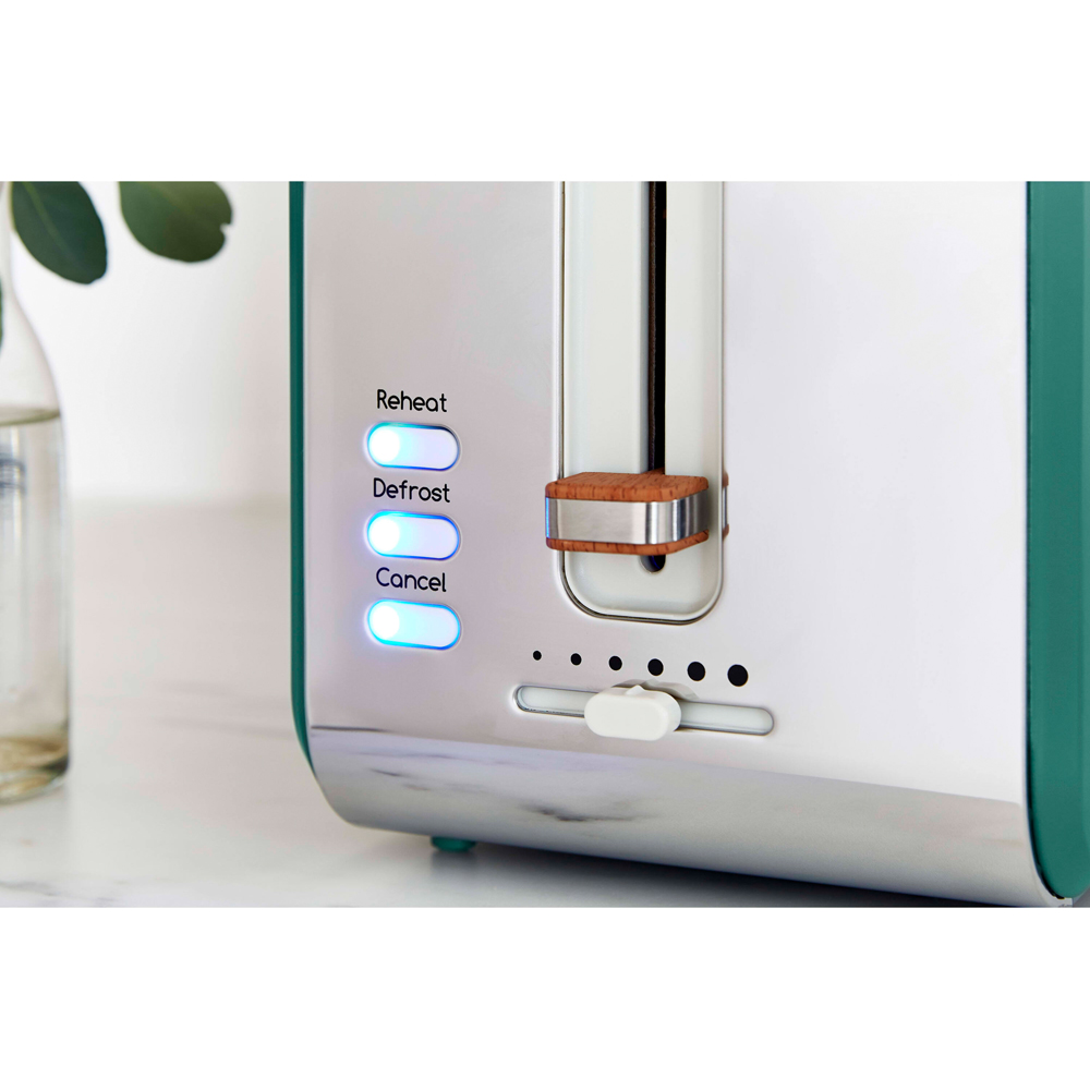 Swan Nordic EEJB142 Green 2 Slice Toaster 1.7L Kettle and 20L Microwave Bundle Image 5