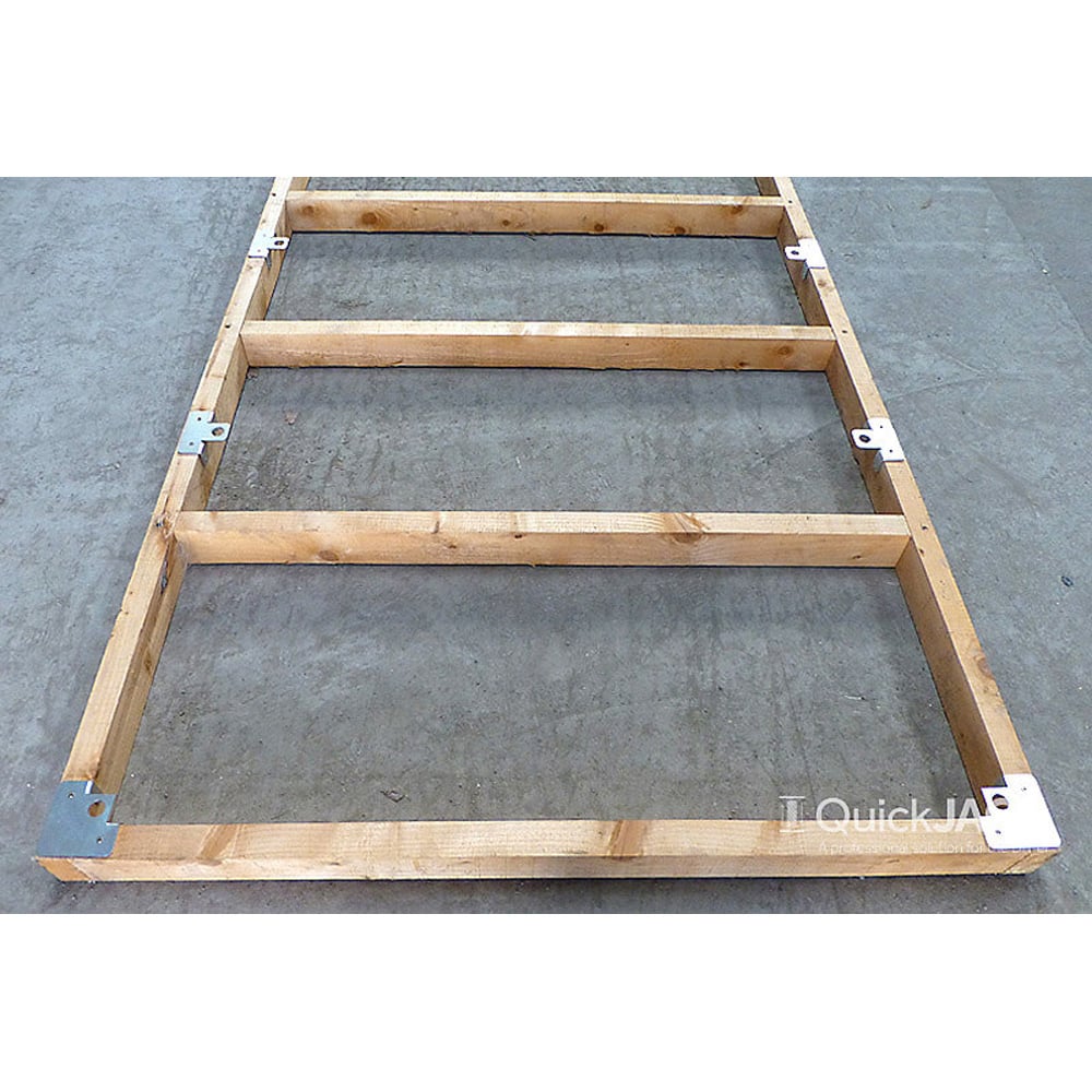 QuickJack 10 x 4ft Hard Surface Garden Shed Base Kit Image 5