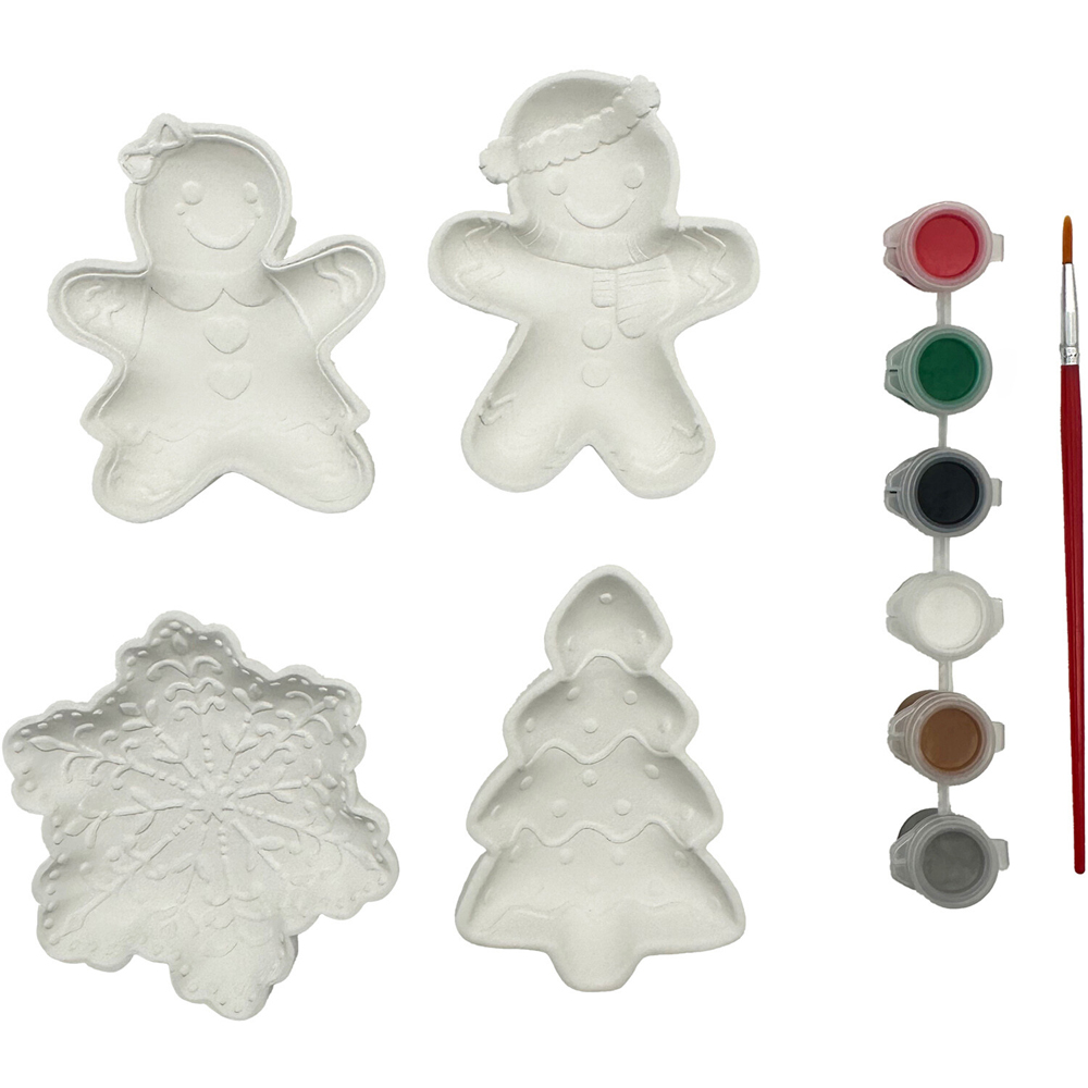 Paint Your Own Christmas Trinket Kit Image 3