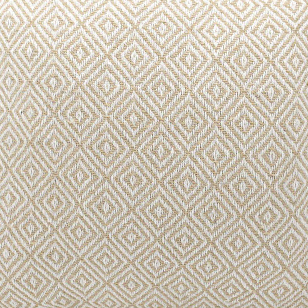 Velosso Diamond Beige Filled Cushion 43 x 43cm 2 Pack Image 2