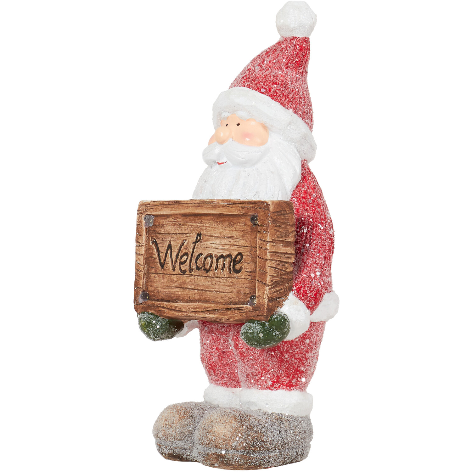 LED Santa Welcome Decoration Image 2