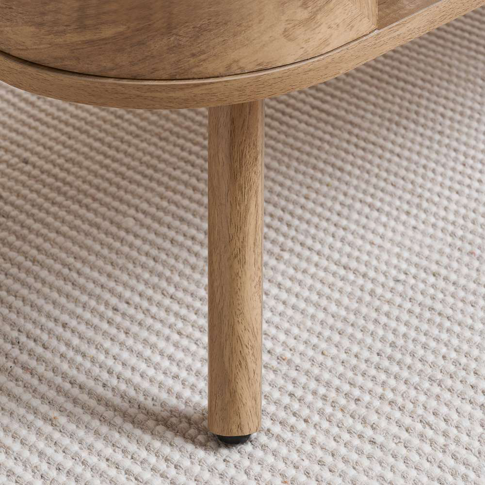 Birlea Noah 2 Shelf Rattan Effect Coffee Table Image 7