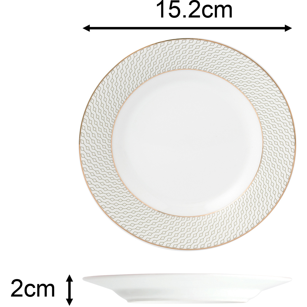 Waterside Premium Diamond White 20 Piece Dinner Set Image 7