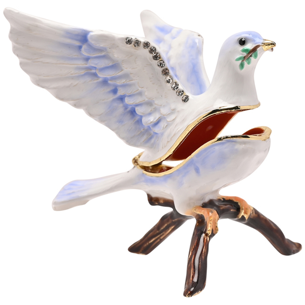 The Seasonal Gift Co Blue Dove Treasured Trinkets Image 3