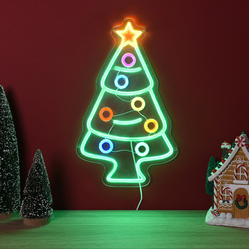 Christmas Tree LED Neon Sign Image 6