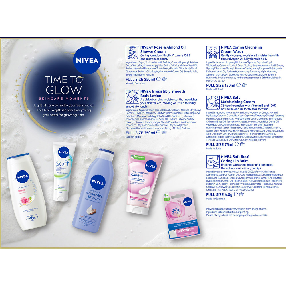 Nivea Time To Glow Gift Set Image 3