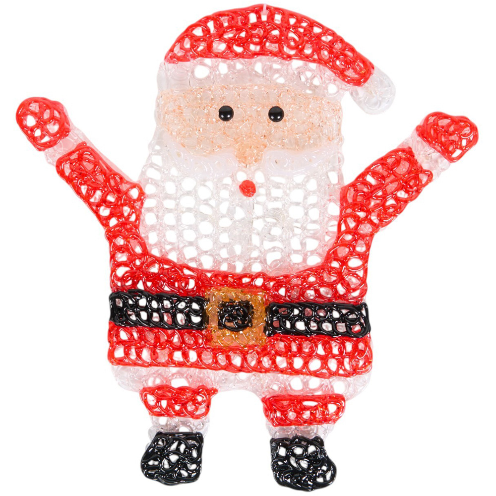 Acrylic LED Christmas CharacterRed or White Image 4