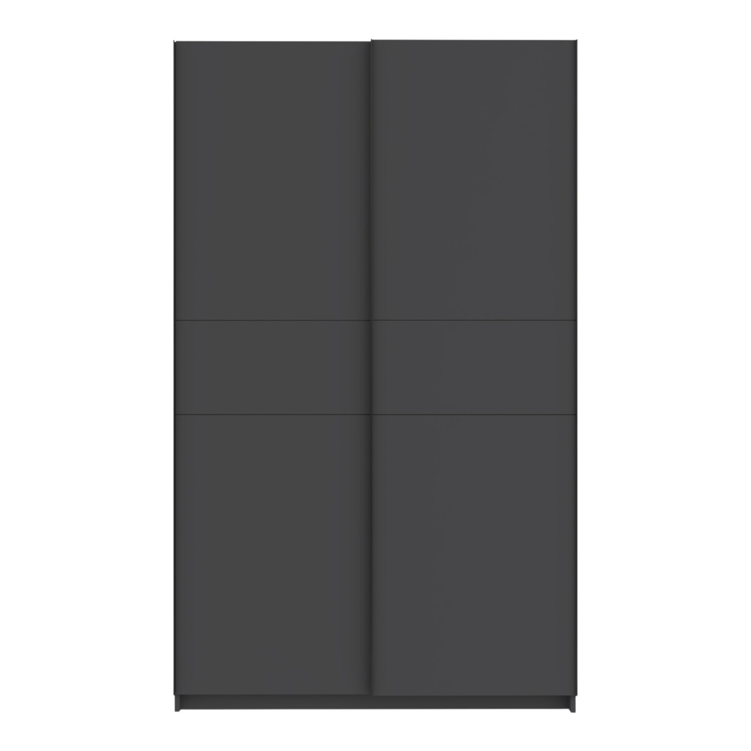 Andora Midi Sliding Wardrobe Anthracite Image 2