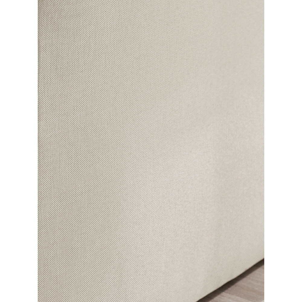 Aspire Helix Double Natural Velvet Ottoman Bed Image 3