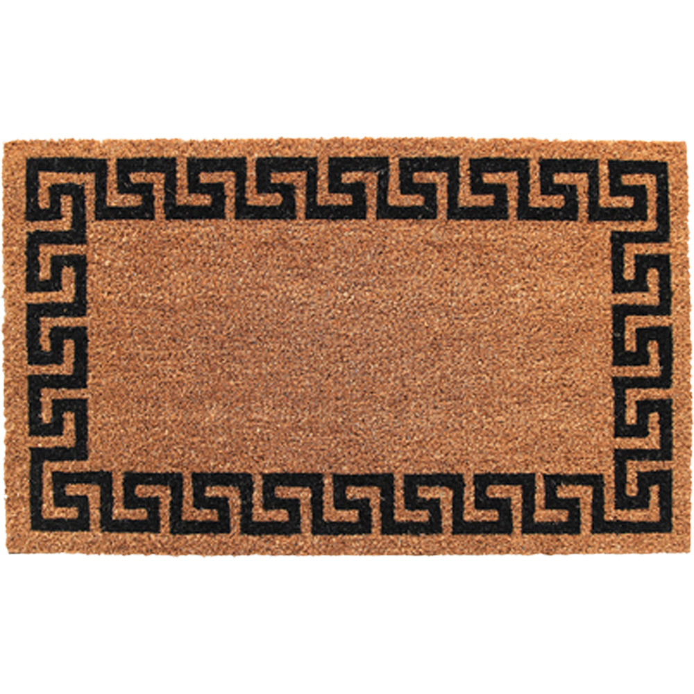 Coco & Coir Aztec Wall Coir Door Mat 40 x 60cm | Homebase