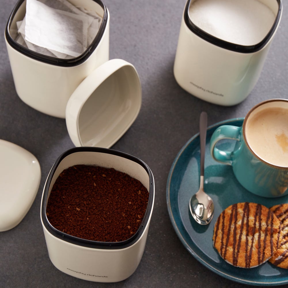 Morphy Richards Equip 1.3L Cream Storage Canister 3 Pack Image 8