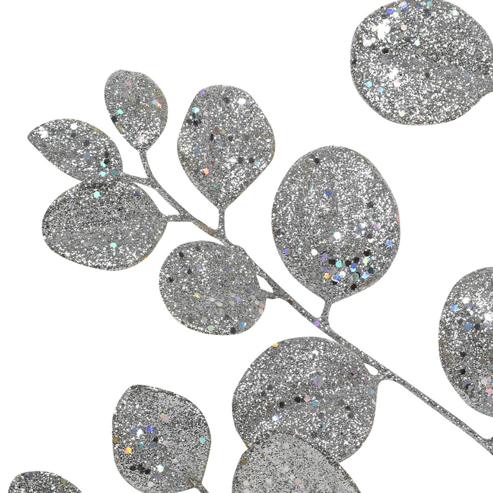 Single Glitter Eucalyptus Pick in Assorted styles Image 4