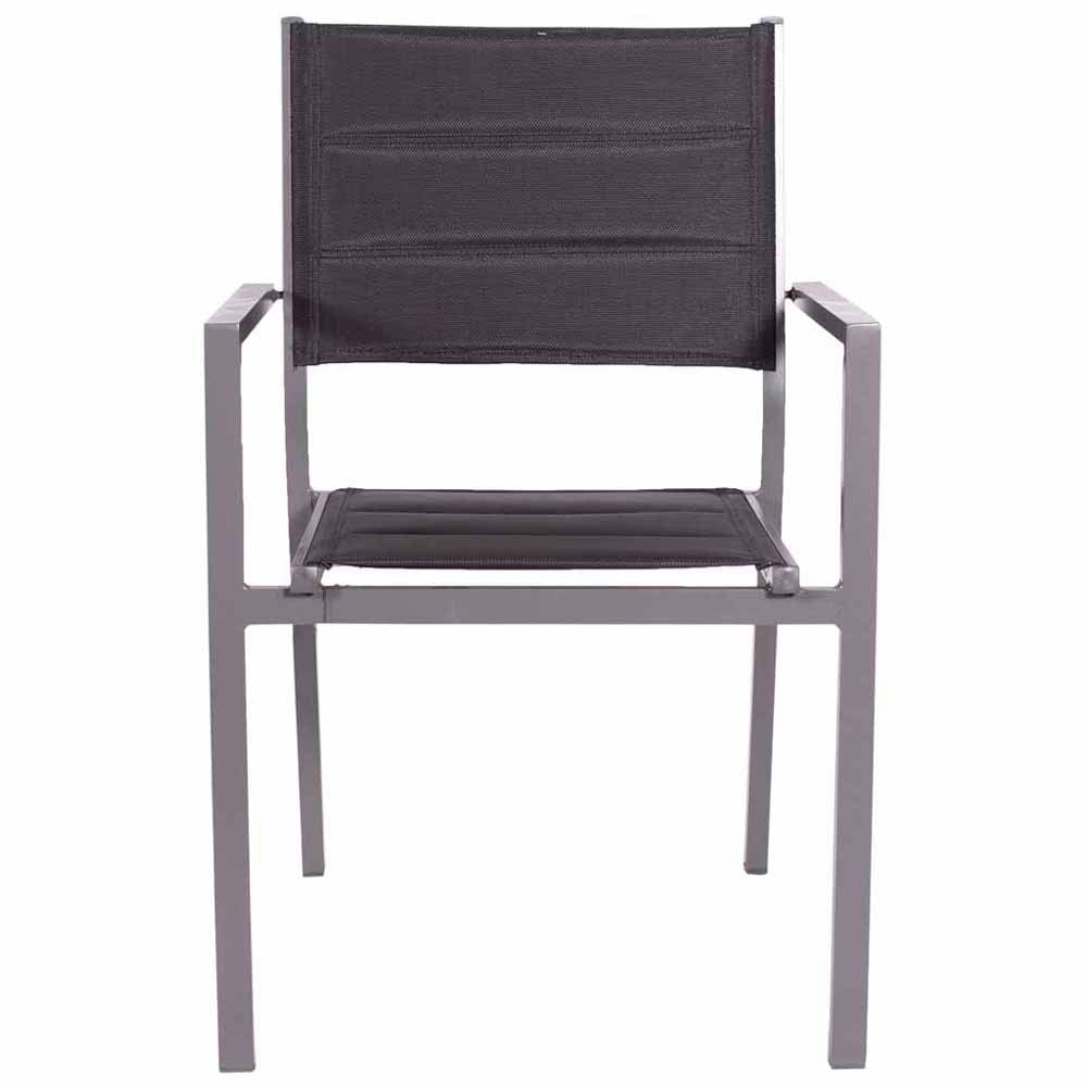 Royalcraft Sorrento 6 Seater Dining Set Black Image 5