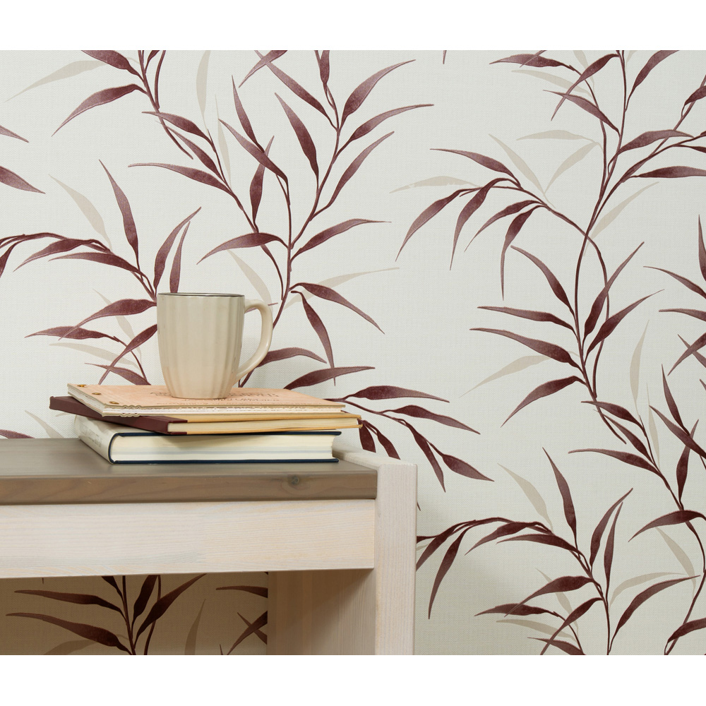 Erismann Yamato Red Vinyl Wallpaper Image 6