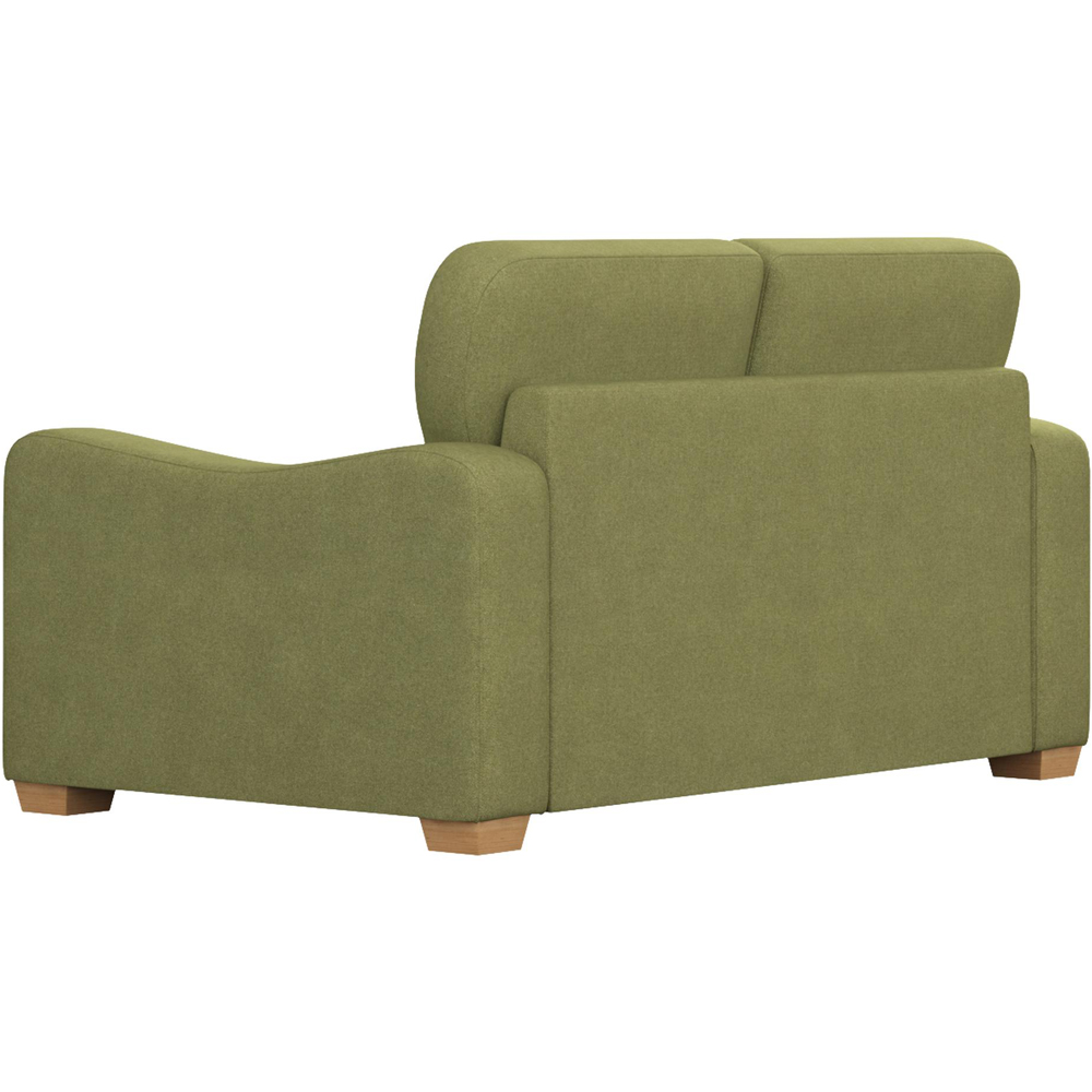 Theadford 2 Seater Olive Venice Fixed Back Sofa Image 4